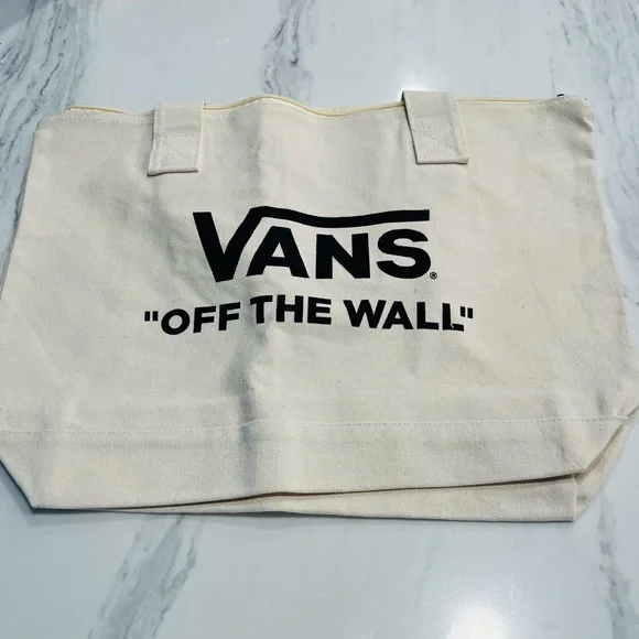 BUNDLE Vans Velvet Navy Blue Unisex Sneaker with Off The Wall Canvas Tote Bag - Picture 4 of 7